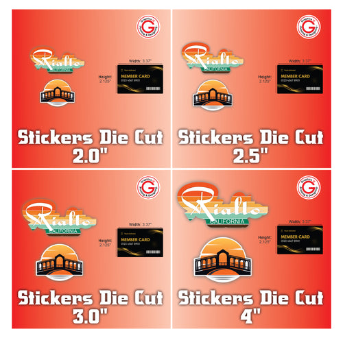Die Cut Stickers