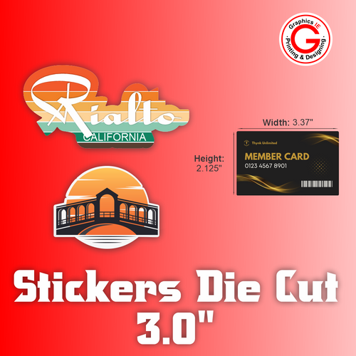 Die Cut Stickers
